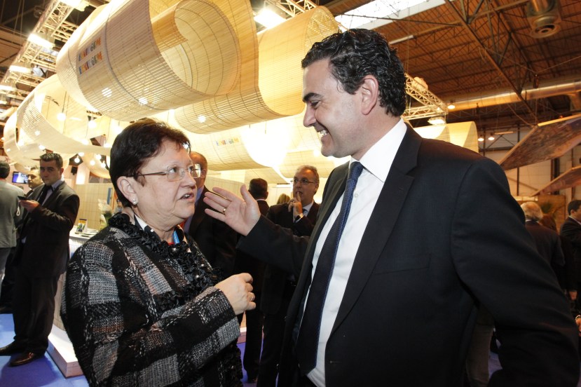 LUISA PASTOR Y ALCALDE DE ALFAS