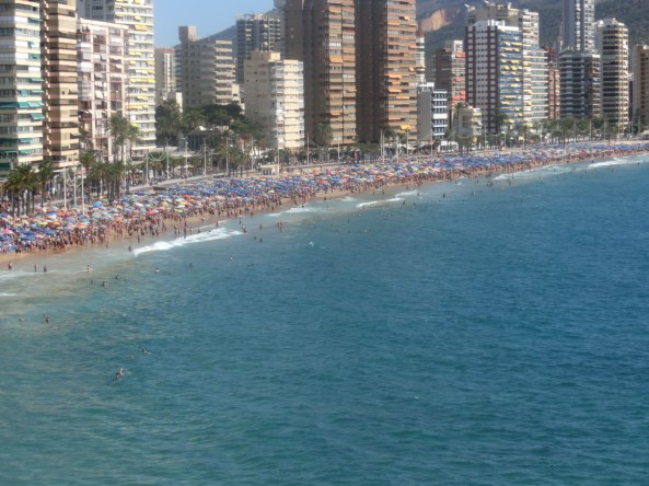 PANOIRAMICA PLAYA LEVANTE EN OCTUBRE 13