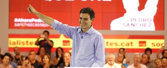 pedro sanchez,nuevo secretario general del pasoe