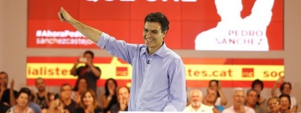 pedro sanchez,nuevo secretario general del pasoe