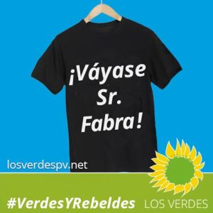 LOS VERDES PIDEN ELECCIONES