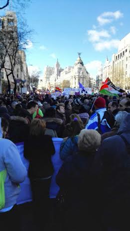 MANIFESTACION MADRID-PODEMOS