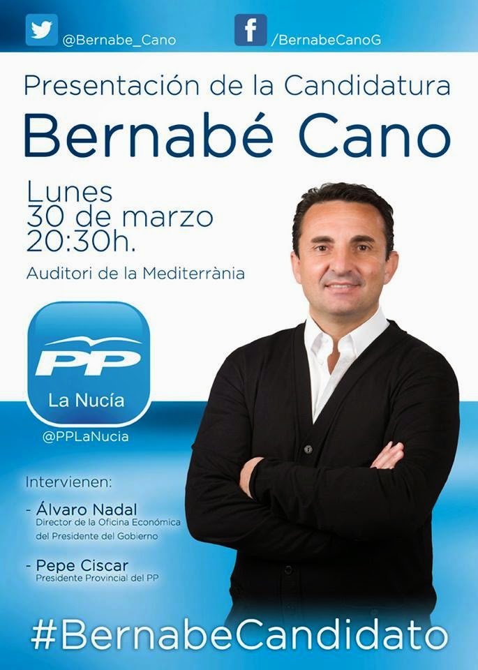 LA NUCIA-BERNABE CANO-CANDIDATURA