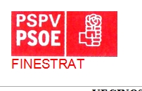 ANAGRAMA PSOE-FINESTRAT