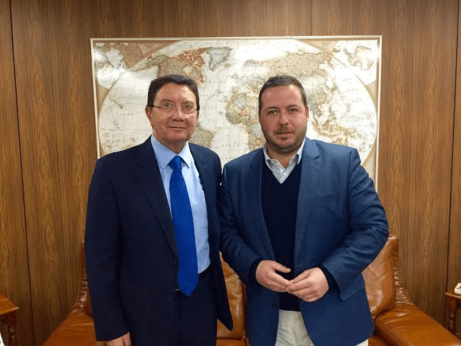TURISMO.- Agustín Almodóbar y Taleb Rifai apuestan por estrechar los lazos entre España y la Organización Mundial del Turismo