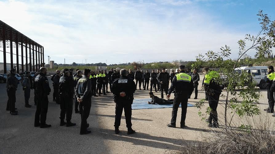 LA NUCIA.-  La Policía Local de La Nucía participa en el Plan P.A.T.I.O. de formación de la Guardia&nbsp;Civil