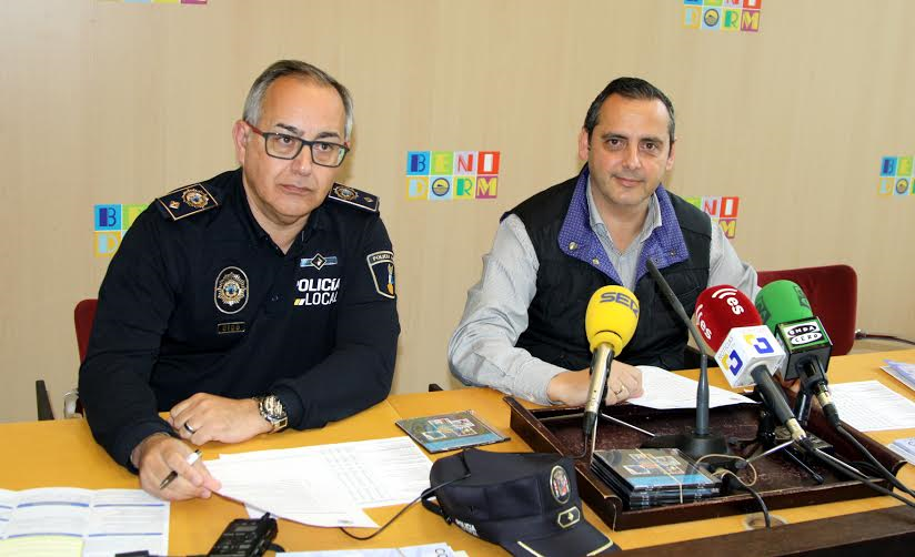 Benidorm.- La Policía Local intensifica la presión sobre ‘el trile’ con más denuncias durante 2015
