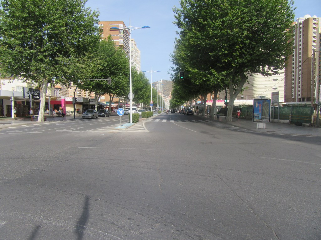 Benidorm.- SE INICIA EL PROYECTO DE LA AVDA. DEL&nbsp;MERDITERRÁNEO