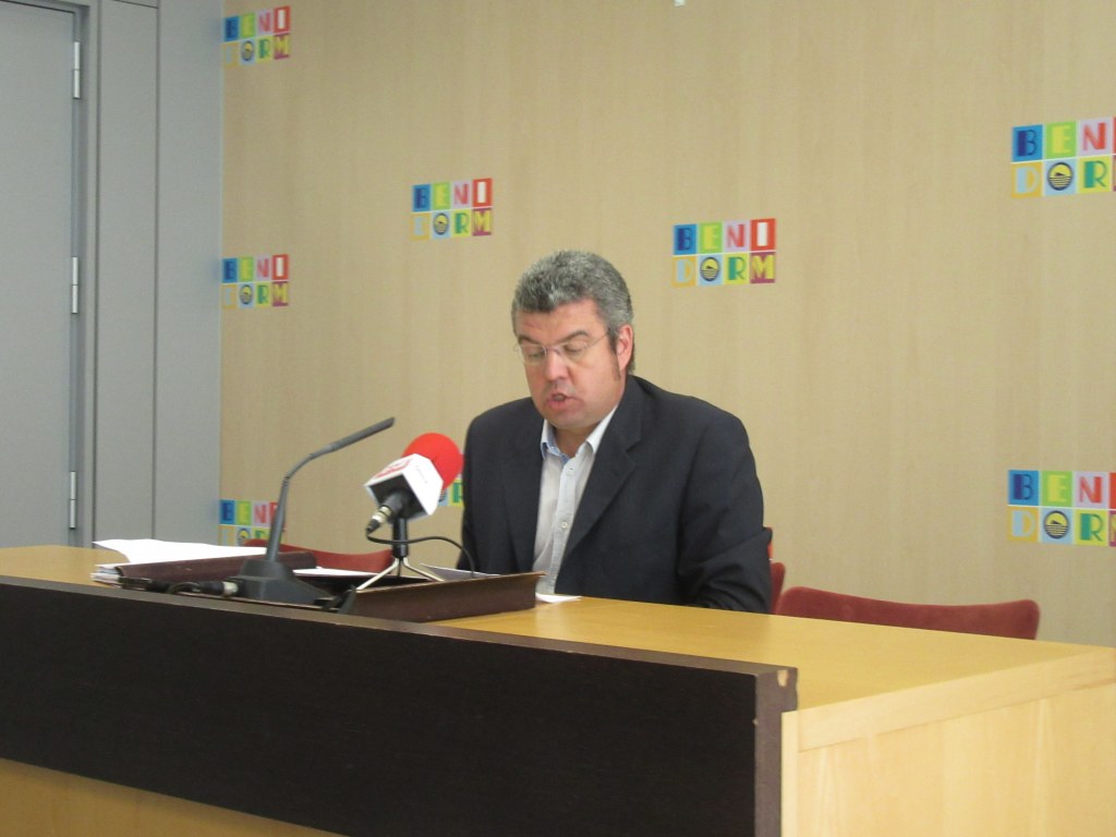 Benidorm.-. LEOPOLDO EN REPRESENTACIÓN DE «CIUDADANOS POR&nbsp;BENIDORM»