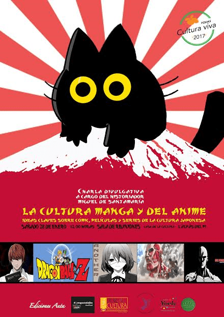 L’ALFAS.-Charla divulgativa sobre el manga en la casa de&nbsp;cultura