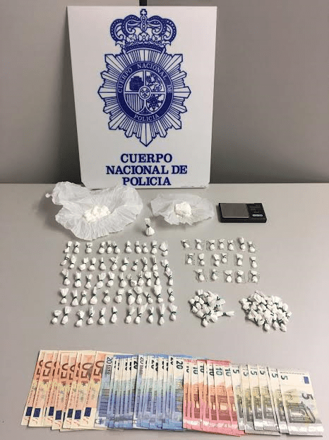 Benidorm.- Desactivado un punto negro de venta de droga