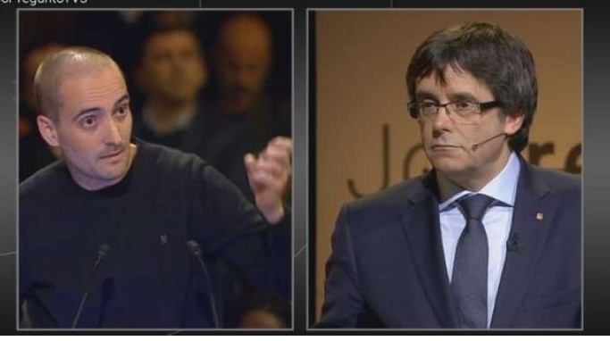 EL CIRCO NACIONAL.- EN LA TV3 A PUIGDEMONT LE DAN UN&nbsp;REPASO