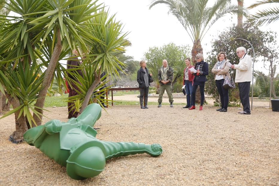 L’ALFAS.-El escultor británico Will Coles expone en el jardín escultórico de la Fundación&nbsp;Klein-Schreuder