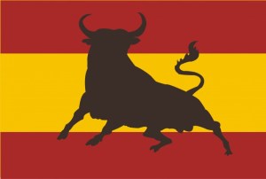 bandera-espana-con-toro