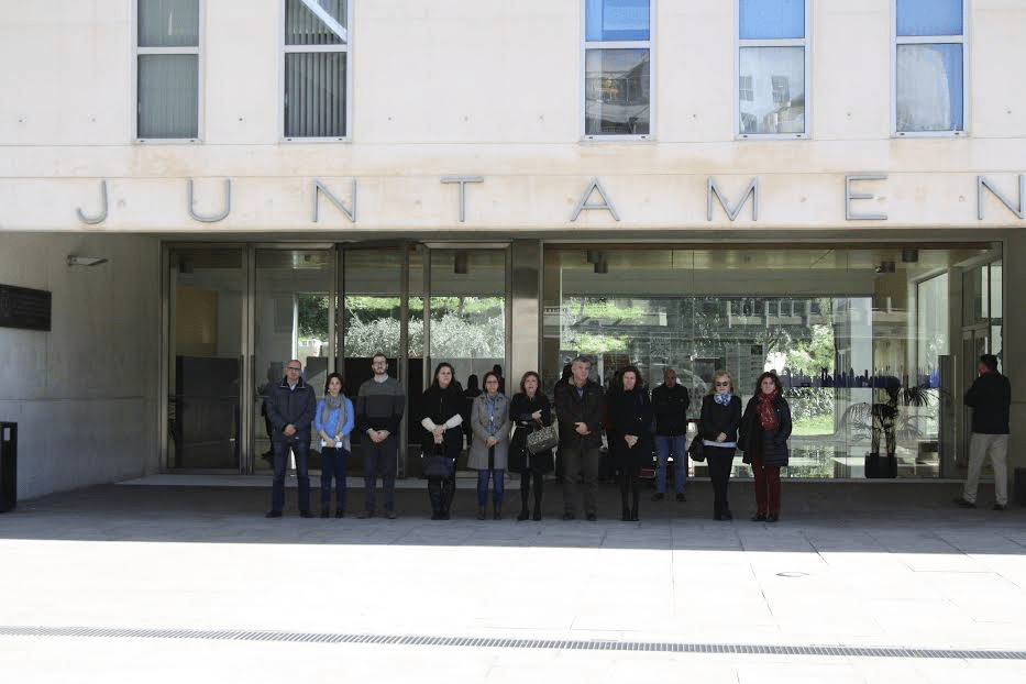 BENIDORM.– VIOLENCIA GENERO- SILENCIO SOLO CON 10&nbsp;PERSONAS