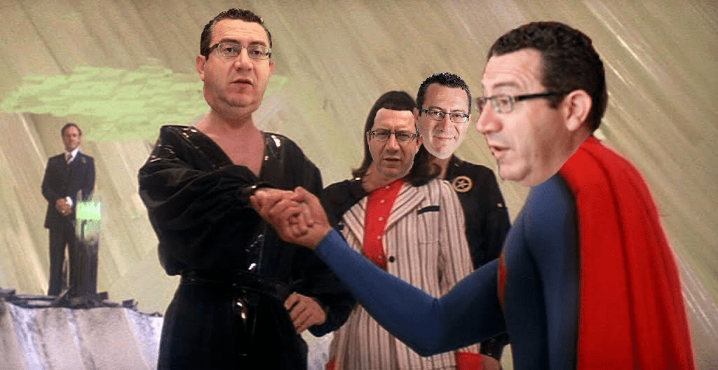 Benidorm.- ESTO SON LOS QUE NO DESEAN SE HAGA UNA ESTATUA A&nbsp;D.PEDRO