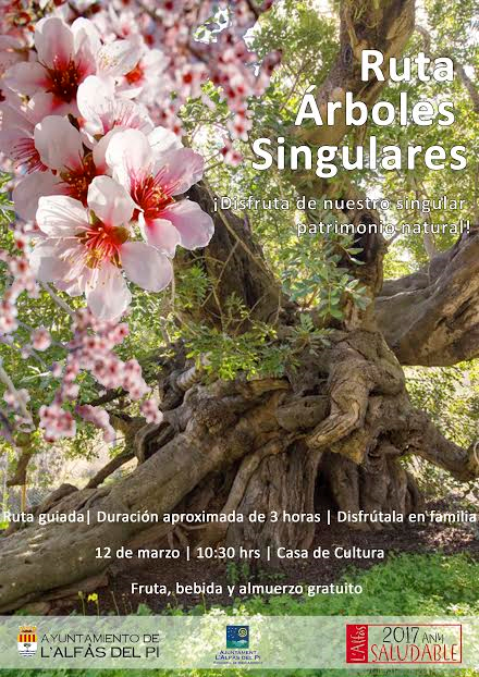 L’ALFAS.- RUTA DE&nbsp;ARBOLES