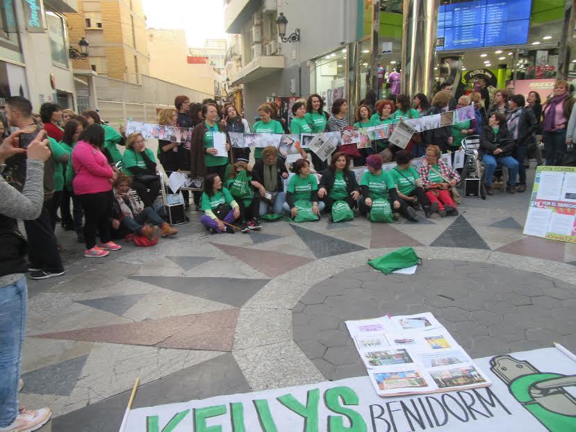 Benidorm.- CONCENTRACIÓN DE LAS&nbsp;KELLYS