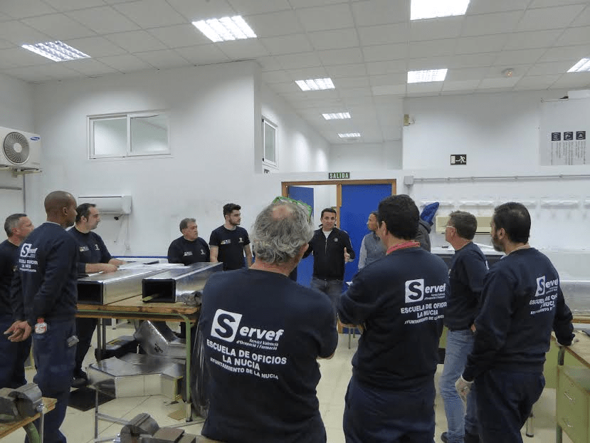 LA NUCIA.- FORMACIÓN DE DESEMPLEADOS