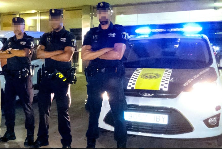 BENIDORM.- Suceso: La policía nacional detiene a un hombre por&nbsp;apuñalamiento