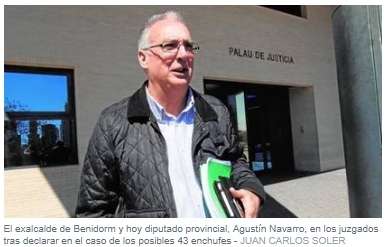 Benidorm.- SE AMPLIA LA DENUNCIA DE LOS&nbsp;ENCHUFADOS