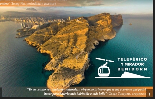 Benidorm.- SOBRE EL TELESFERICO&nbsp;PUCHADES(I)