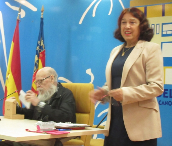 BENIDORM.- CONFERENCIA DE MONGE EN LA CASA DEL&nbsp;FESTER