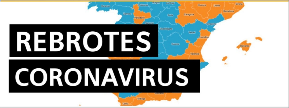 Rebrotes coronavirus: Mapa de los rebrotes del coronavirus en España hoy sábado 4 de julio de 2020