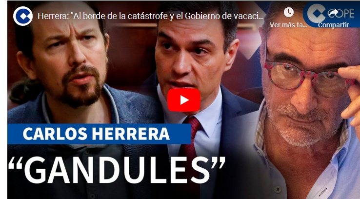 CARLOS HERRERA.- «AL BORDE DE LA CATASTROFE»GANDULES»