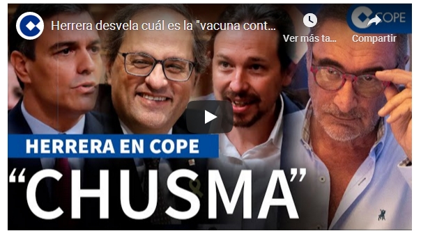 «CHUSMA»,HERRERA DESVELA CUÁL ES LA&nbsp;VACUNA…