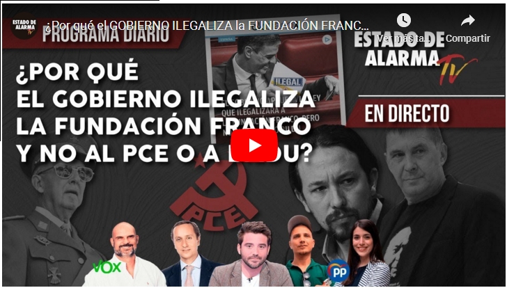 ¿POR QUE EL GOBIERNO ILEGALIZA LA FUNDACIÓN&nbsp;FRANCO…?