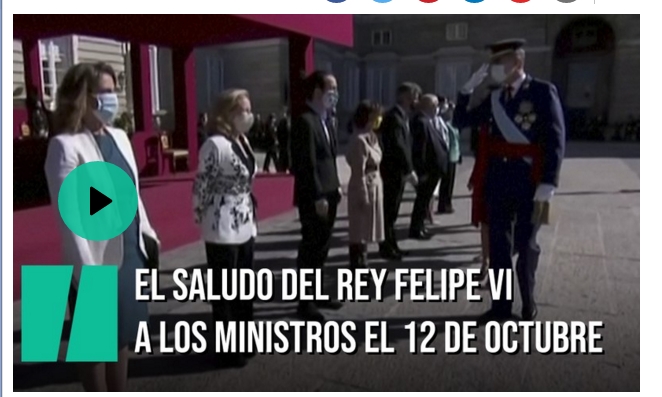 Monedero define con dos palabras el saludo entre el rey y Pablo&nbsp;Iglesias