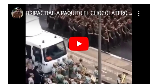 La BRIPAC en el 12 de octubre: de las ‘batallas’ con la Legión al Paquito el&nbsp;Chocolatero