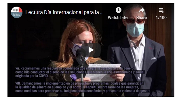 Alfas.- LECTURA DEL DÍA&nbsp;INTERNACIONAL