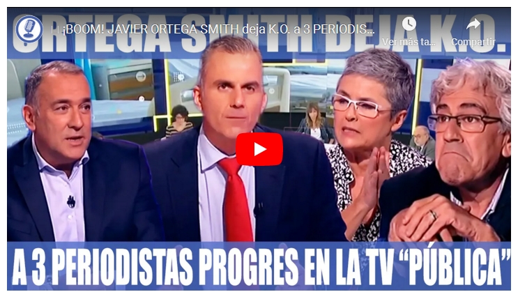 ORTEGA SMITILL DEJA K.O A TRES&nbsp;PERIODISTAS