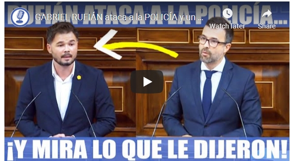 RUFIÁN… ATACA A LA&nbsp;POLICIA