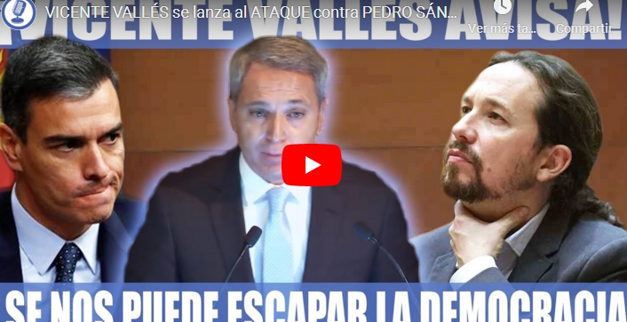 VICENTE VALLÉS AVISA.-SE NOS PUEDE ESCAPAR LA&nbsp;DEMOCRACIA