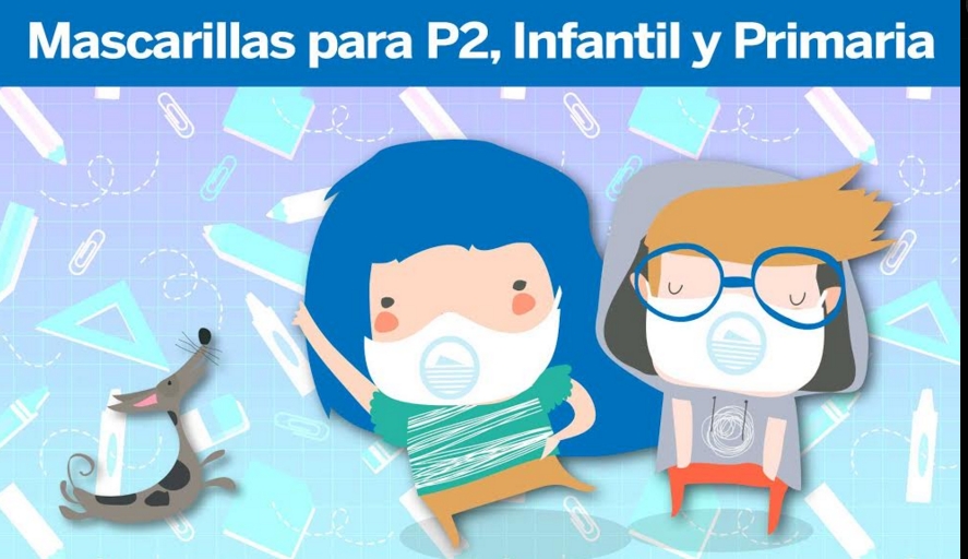 Benidorm.-El Ayuntamiento reparte mascarillas a 6.300 alumnos y 565 profesores de P2, Infantil y&nbsp;Primaria
