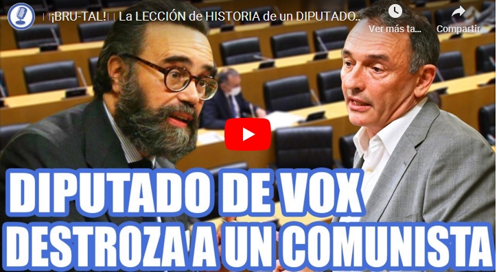 DIPUTADO DE VOX DESTROZA A UN&nbsp;COMUNISTA