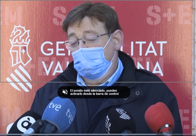 Un contagio de coronavirus por minuto y un muerto cada hora: así entra en 2021 la Comunidad Valenciana