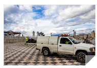 Benidorm reactiva el servicio de desinfección de accesos a edificios y comunidades