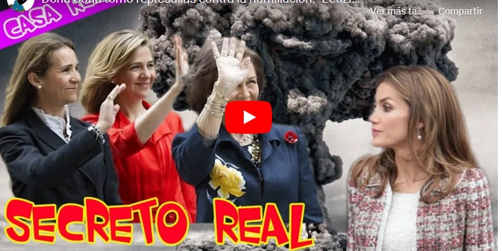 DOÑA SOFÍA TOMÓ REPRESALIAS–