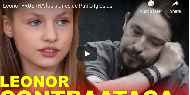 LEONOR FRUSTA LOS PLANES DE PABLO&nbsp;IGLESIAS