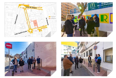 Benidorm.-La Edusi arranca en Foietes con la urbanización de Capitán Cortés, Estació y Ginés Cartagena