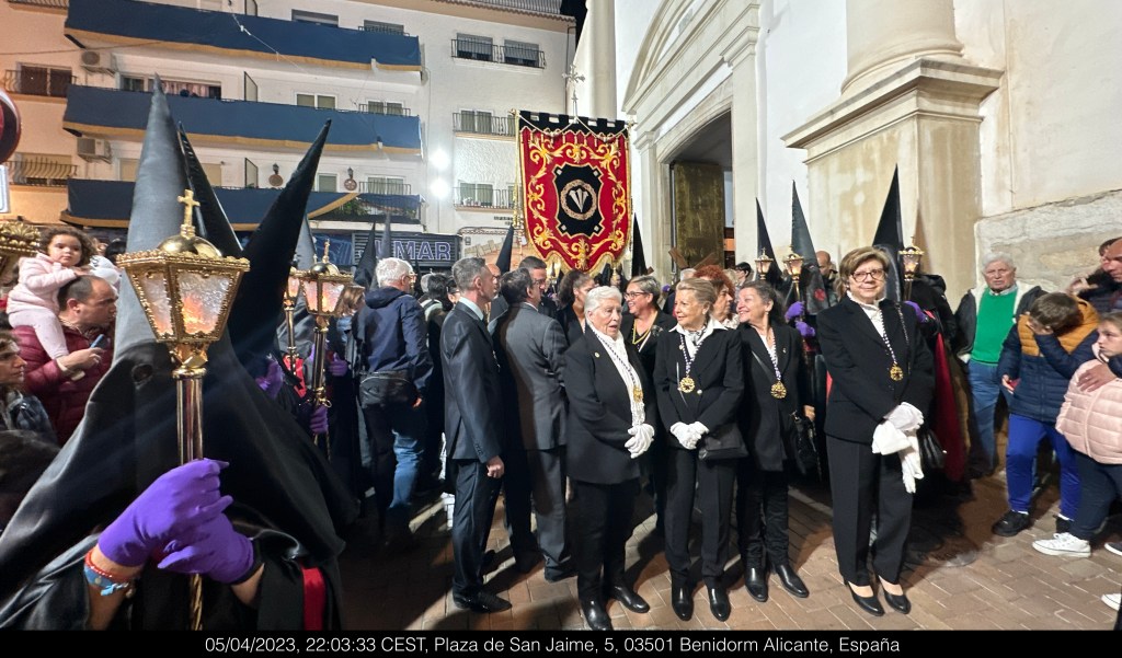 Procesión Miércoles santo en Benidorm con Nuestro padre Jesús&nbsp;Nazareno