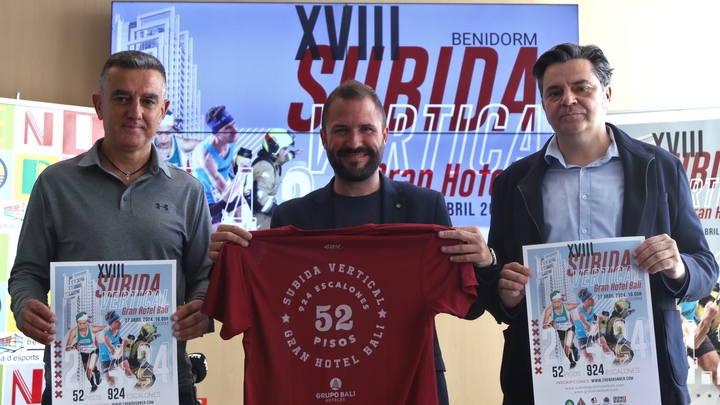 La XVIII Subida Vertical al Hotel Bali sigue creciendo y vuelve a agotar el cupo máximo de 500&nbsp;inscritos